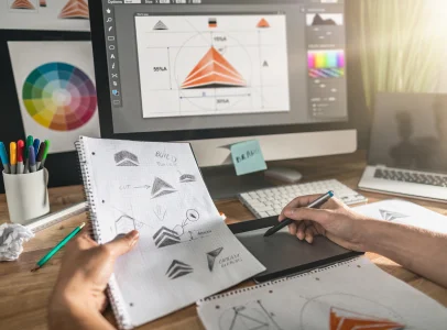 Création PAO, Pré-presse à Villemandeur et Montargis, Loiret (45)